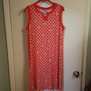 Ann Klein Sz M Shift Dress
